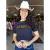 CROPPED PENSSY RODEO PRETO LARANJA