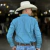 CAMISA OX HORNS ML XADREZ - AZUL - comprar online