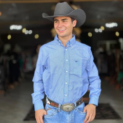 CAMISA RODEO FARM XADREZ MASC ML - 002
