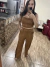 CONJUNTO MIYA CROPPED E CALÇA CARAMELO 6152 - comprar online