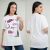 Imagem do Camisetão Texas Farm Feminino Western Show Off White - CO003