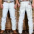 Calça Cowboy 120X Masculina Carpinteira 100% Algodão Branca - 130x023 - comprar online