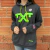 COMBO CASAL MOLETOM TEX TEAM TXT VERDE - CINZA - comprar online