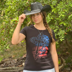 BLUSINHA OX HORNS PRETA - 6140