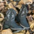 BOTA TEXANA TEX TEAM HLZ INF LISA RÚSTICO PRETO C BRILHO - 60524