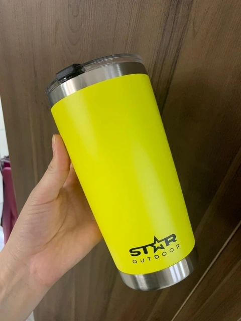 Copo Termico Star Amarelo