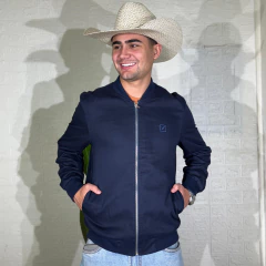 Jaqueta TXC Masc Custom Bomber Azul Marinho - 7124 - comprar online