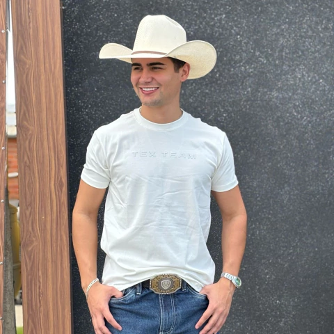 Camiseta Tex Team Masculina Off White - 456 - comprar online