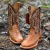 Bota Texana Goyazes Masculina Exótica Jcr Caramelo - 226501-JC - comprar online