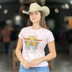 BLUSINHA POWER COUNTRY CRANIO - ROSA