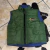 Colete Ride Horse Infantil Dupla Face Azul/ Verde Musgo - comprar online