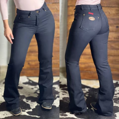 CALÇA COLL RODEO FEM FLARE PRETA - 1058