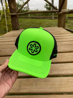 BONÉ TUFF EVERGREEN VERDE COM LOGO PRETO 7186