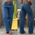 Calça Wide Leg Consciência Jeans Feminina Relaxed Cintura Baixa Escura - 29000 - comprar online