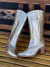 BOTA WESTERN BICO FINO METALIZADA - DOURADA