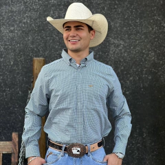 CAMISA RODEO FARM MASC ML XADREZ - VERDE