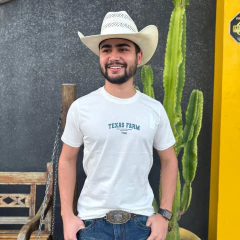 Camiseta Texas Farm Masc Off White/Verde - CM633 - comprar online