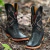Bota Texana de Jacaré Goyazes Masculina Exótica Preto - 214805-JC - comprar online