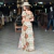 VESTIDO STABULLOS LONGO ESTAMPADO COM FENDAS - STB427 - comprar online