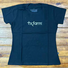 BLUSINHA TEXAS FARM FEM PRETA - CF199