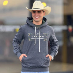 Moletom Ox Horns Masculino Chumbo - 4071 - comprar online