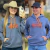 COMBO CASAL MOLETOM HACK BERRY ESTAMP LARANJA - AZUL