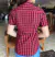 CAMISETE FEMININA MANGA CURTA XADREZ VERMELHA RIVERTON - comprar online