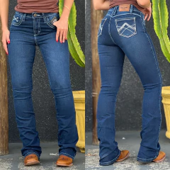 Calça Promo Best Rodeio Flare Bordada Calico Old West F539 - comprar online