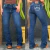 Calça Promo Best Rodeio Flare Bordada Calico Old West F539 - comprar online