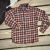 CAMISA LIFE WESTERN INF FLANELA XADREZ - LARANJA - Country Style | Loja Online de Moda Country Masculina e Feminina