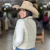 COLETE TEX TEAM WESTERN PUFFER CROPPED BORDADO - OFF WHITE - comprar online