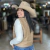COLETE TEX TEAM WESTERN PUFFER CROPPED - BEGE - comprar online