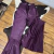 Calça Cirre Paola Flare Roxa - comprar online