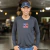 CAMISETA TÉRMICA TEX TEAM MASC UV50+ - PRETA