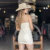 VESTIDO CONSCIÊNCIA JEANS SEM ALÇA EM COURO PU BEGE - 90537 - comprar online