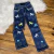 Calça Cowboy 120X Infantil Bordada Destroyed - 600 na internet