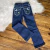 Imagem do Calça Cowboy 120X Infantil Bordada Destroyed - 600