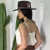 Cropped Unicorn Dakota de Cetim Off White - 9542 na internet