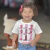 Cropped Mini Farm Infantil Botas Branca - MF114