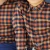 CAMISA LIFE WESTERN INF FLANELA XADREZ - LARANJA - comprar online