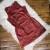 Vestido Unicorn Flora Em Suede Vermelho - 2191 na internet