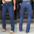 CALÇA TEX TEAM FEM TRADICIONAL DESFIADA DARK - AMACIADA