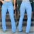 CALÇA TEX TEAM FEM TRADICIONAL DESFIADA HELENA - CLEAR