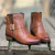 BOTA TEX TEAM FEM CANO CURTO FIVELAS CARAMELO - 7020 - comprar online
