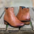 BOTA TEX TEAM FEM CANO CURTO CARAMELO - 7040