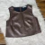 Conjunto Unicorn em Couro Pu Marrom - 9523 - Country Style | Loja Online de Moda Country Masculina e Feminina