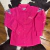 CAMISA TEX TEAM INFANTIL FEM BORDADA PINK - 2502