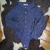BODY ZOE HORSE INF FOLHAS MARINHO - 1207