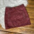 Saia Unicorn com Spikes Suede Vinho - 9516 - comprar online