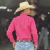 CAMISA AUSTIN WESTERN MASC SLIN LISA - PINK - comprar online